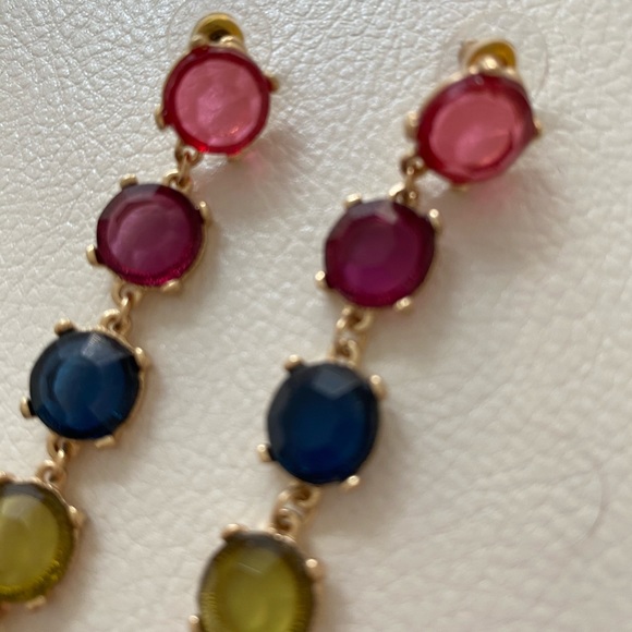 Urban Outfitters multicolor stone drop earring - Picture 4 of 5